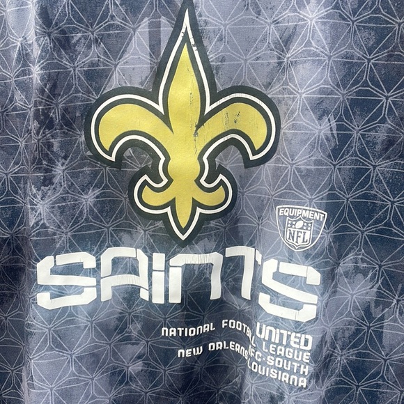 Vintage Reebok NFL Saints Reebok Speedwick Performance Tee- Men's Size M - Picture 2 of 4